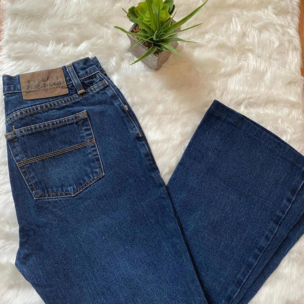 Express Blues Extreme Rare 100% Cotton Woman's Jeans